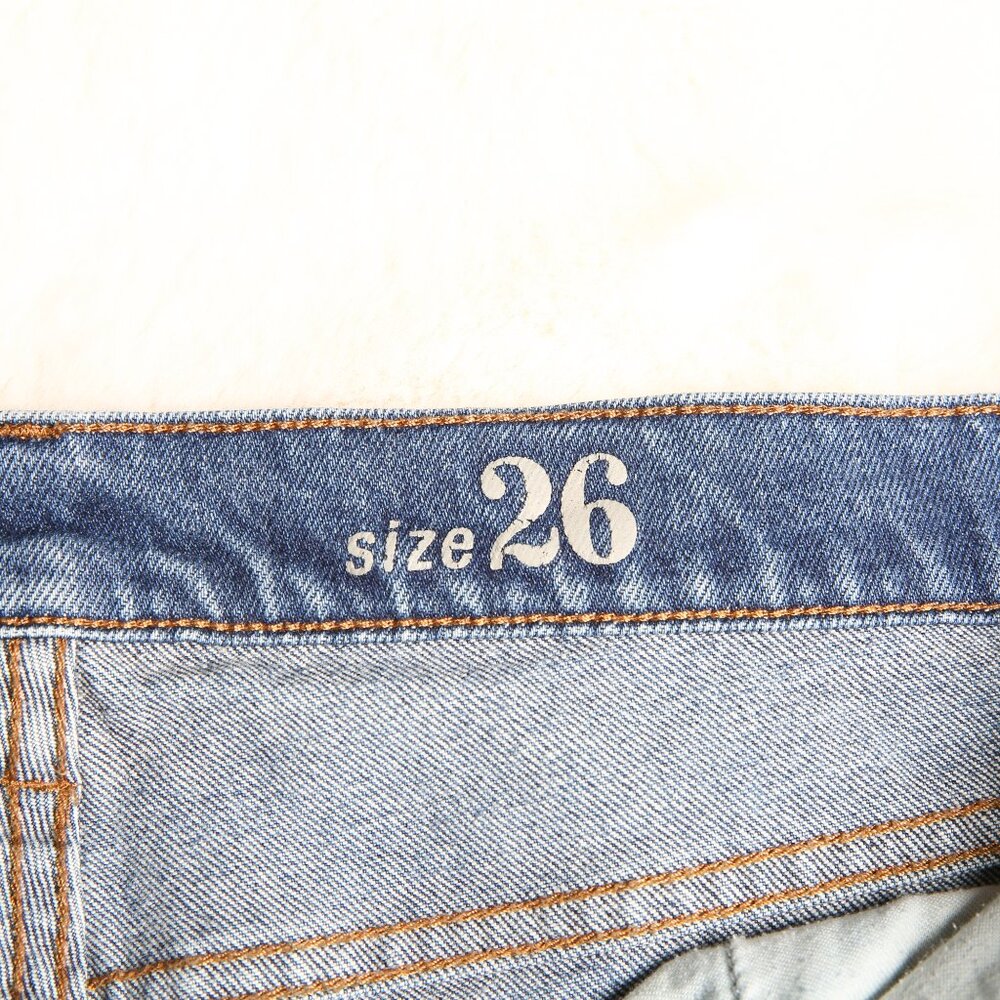 J. Crew Wide Leg Crop Distressed Jeans Size 26 - Picture 9 of 13